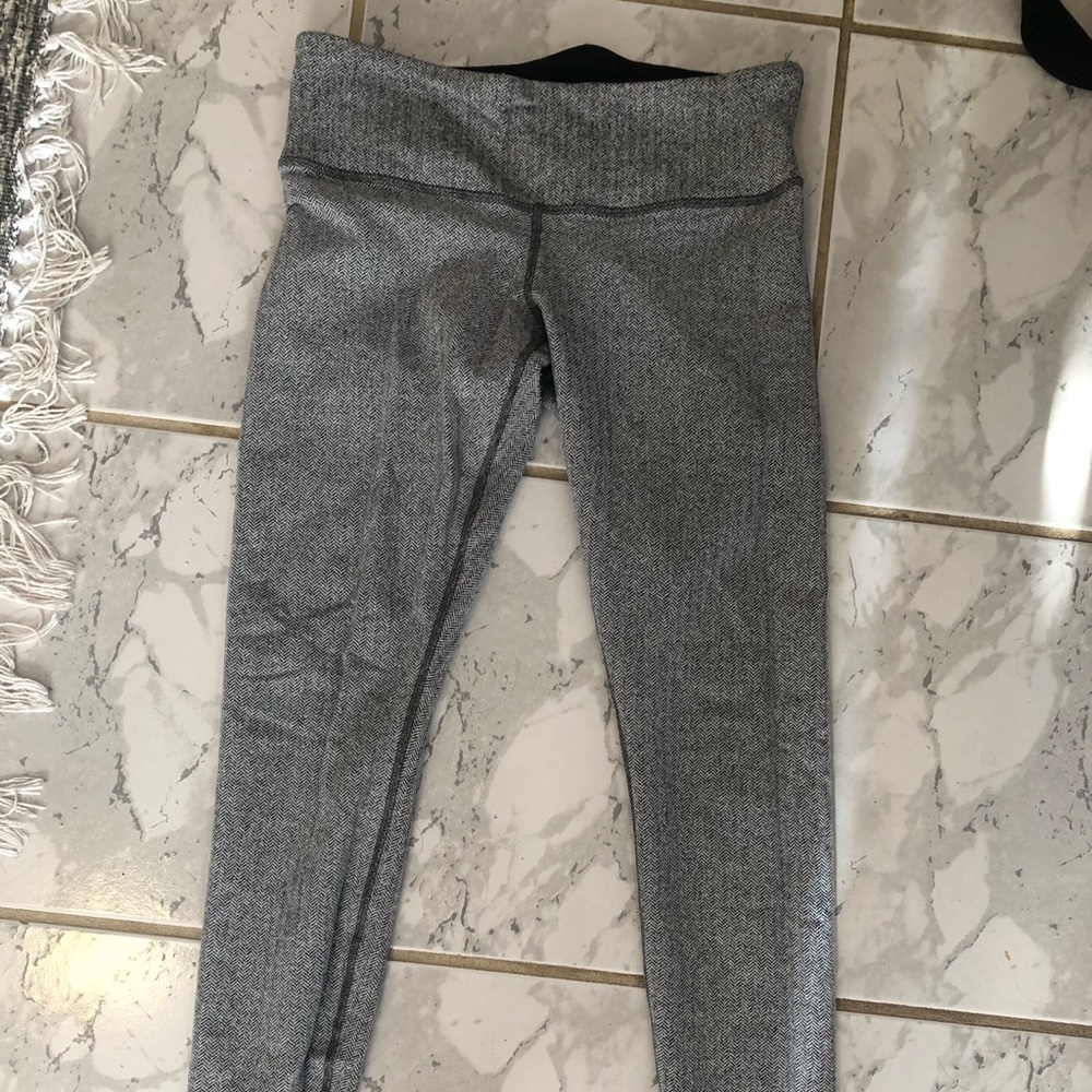 Lululemon Full Length gray wunder unders
